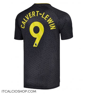 Everton Dominic Calvert-Lewin #9 Seconda Maglia 2024-25 Manica Corta